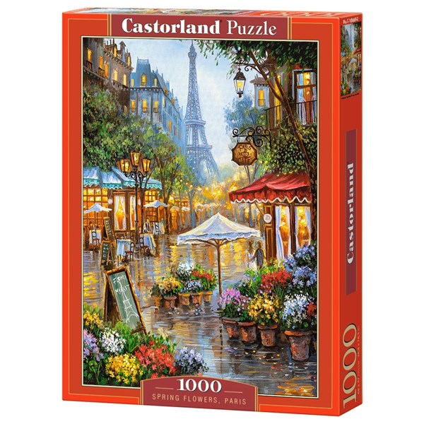 Castorland (C-103669) - "Spring Flowers, Paris" - 1000 pezzi
