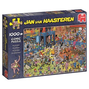 Jumbo (19060) - Jan van Haasteren: "The Roller Disco" - 1000 pezzi