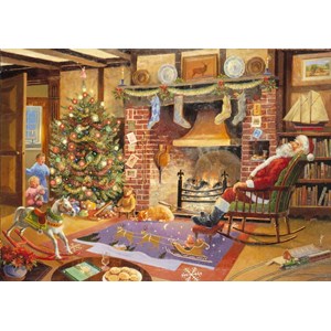 The House of Puzzles (1158) - "Christmas Collectors Edition No.1, Caught Napping" - 1000 pezzi