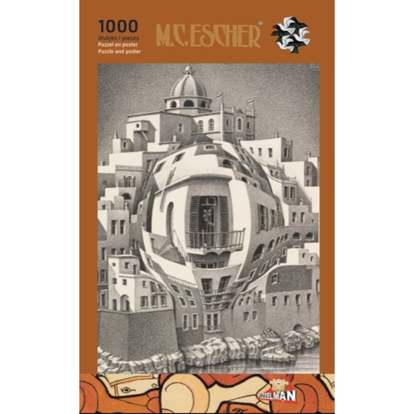 PuzzelMan (864) - M. C. Escher: "Balcon" - 1000 pezzi