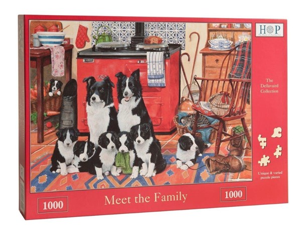 The House of Puzzles (3244) - "Meet The Family" - 1000 pezzi