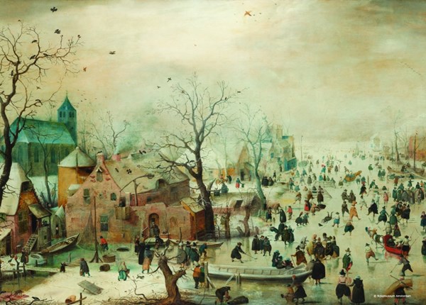 PuzzelMan (383) - Hendrick Avercamp: "Winter landscape" - 1000 pezzi