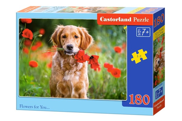 Castorland (B-018284) - "Flowers For You" - 180 pezzi