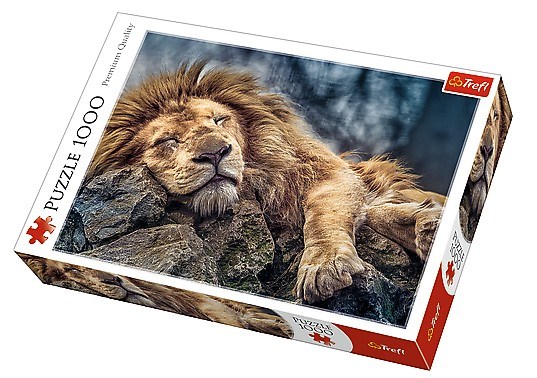 Trefl (10447) - "Sleeping Lion" - 1000 pezzi