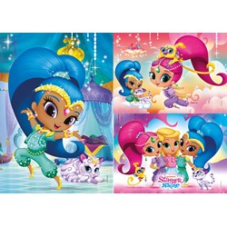 Clementoni (25218) - "Shimmer & Shine" - 48 pezzi