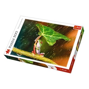 Trefl (37288) - "Green Umbrella" - 500 pezzi