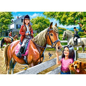 Castorland (B-030095) - "Horse Riding" - 300 pezzi