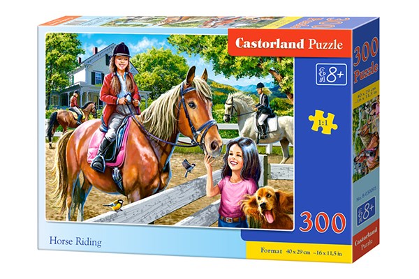 Castorland (B-030095) - "Horse Riding" - 300 pezzi