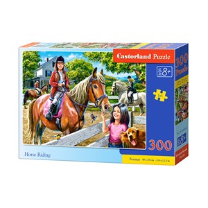 Castorland (B-030095) - "Horse Riding" - 300 pezzi