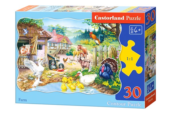 Castorland (B-03310) - "The farm" - 30 pezzi