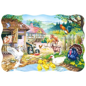 Castorland (B-03310) - "The farm" - 30 pezzi