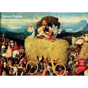PuzzelMan (766) - Jerome Bosch: "Wheat Cart" - 1000 pezzi