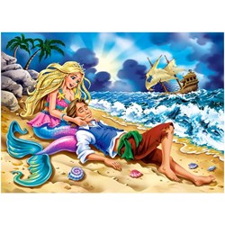 Castorland (B-13388) - "Little Mermaid" - 120 pezzi