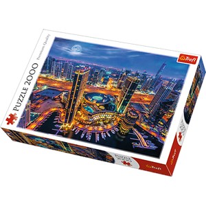 Trefl (27094) - "Lights of Dubai" - 2000 pezzi