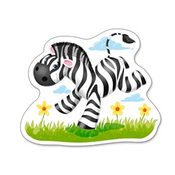 Castorland (B-005017) - "African Animals" - 3 4 6 9 pezzi