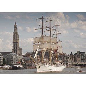 PuzzelMan (405) - "Belgium, Antwerp" - 1000 pezzi