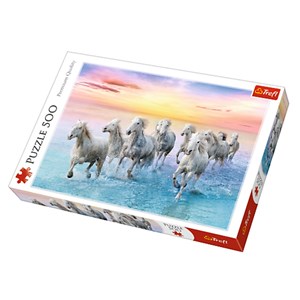 Trefl (37289) - "Galloping White Horses" - 500 pezzi