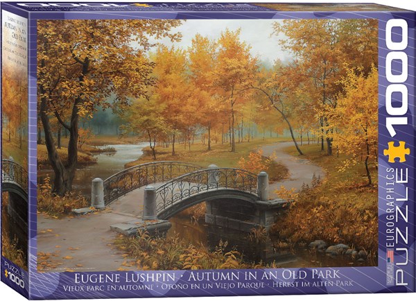 Eurographics (6000-0979) - Eugene Lushpin: "Autumn in an Old Park" - 1000 pezzi