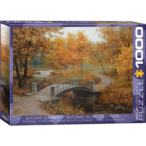Eurographics (6000-0979) - Eugene Lushpin: "Autumn in an Old Park" - 1000 pezzi