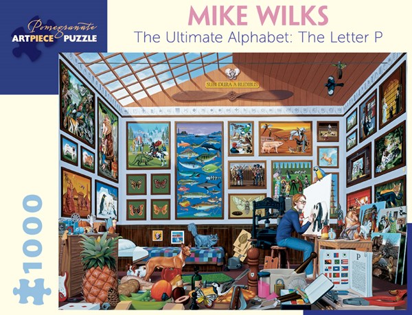 Pomegranate (AA897) - Mike Wilks: "The Ultimate Alphabet: The Letter P" - 1000 pezzi