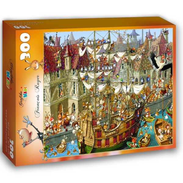 Grafika Kids (00904) - François Ruyer: "Rabbits!" - 300 pezzi