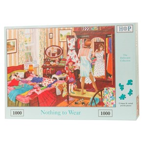 The House of Puzzles (3251) - "Nothing To Wear" - 1000 pezzi