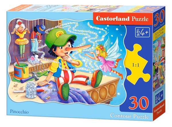 Castorland (B-03662) - "Pinocchio" - 30 pezzi