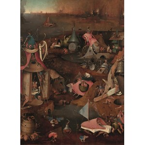 PuzzelMan (767) - Hieronymus Bosch: "The Last Judgment" - 1000 pezzi