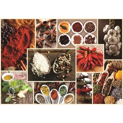 Trefl (10470) - "Collage - Spices" - 1000 pezzi