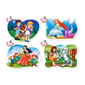 Castorland (B-005062) - "Fairytales Friends" - 3 4 6 9 pezzi