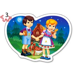 Castorland (B-005062) - "Fairytales Friends" - 3 4 6 9 pezzi