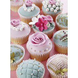 Ravensburger (14908) - "Cupcakes + 45 Gems" - 500 pezzi