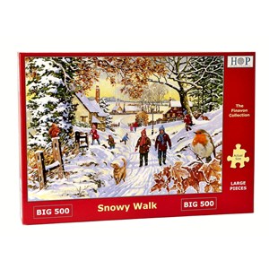 The House of Puzzles (4388) - "Snowy Walk" - 500 pezzi