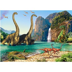 Castorland (B-06922) - "Dinosaurs" - 60 pezzi