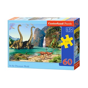 Castorland (B-06922) - "Dinosaurs" - 60 pezzi