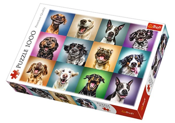 Trefl (10462) - "Funny Dog Portraits" - 1000 pezzi