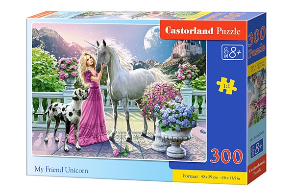 Castorland (B-030088) - "My Friend Unicorn" - 300 pezzi