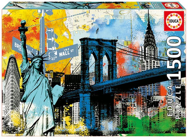 Educa (17120) - "Urban Liberty" - 1500 pezzi