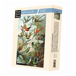 Puzzle Michele Wilson (A539-500) - Ernst Haeckel: "Colibris" - 500 pezzi