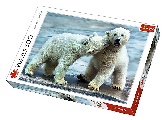 Trefl (37270) - "Polar bears" - 500 pezzi