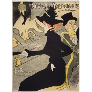 Grafika Kids (00453) - Henri de Toulouse-Lautrec: "Divan Japonais, 1892-1893" - 300 pezzi