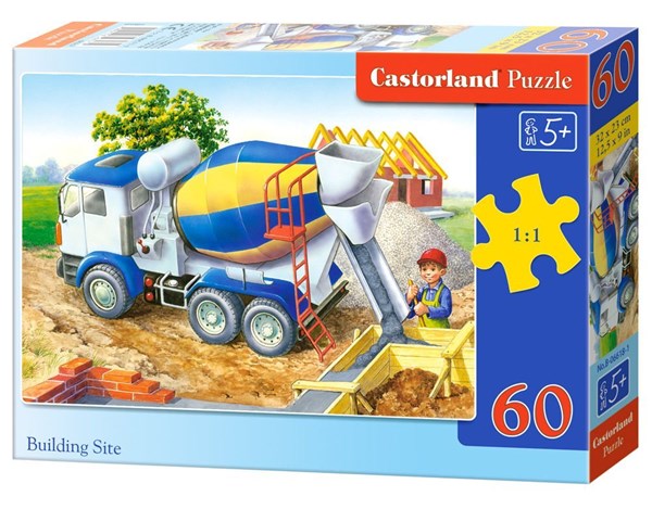 Castorland (B-06618) - "Construction site" - 60 pezzi