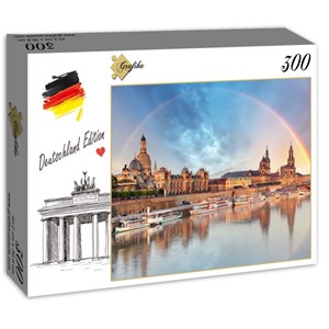 Grafika (02543) - "Deutschland Edition, Skyline Dresdener Altstadt" - 300 pezzi