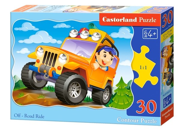 Castorland (B-03631) - "Off-Road Ride" - 30 pezzi