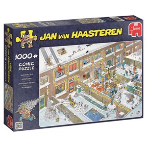 Jumbo (19030) - Jan van Haasteren: "Christmas Eve" - 1000 pezzi