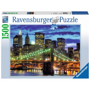 Ravensburger (16272) - "Skyline New York City" - 1500 pezzi