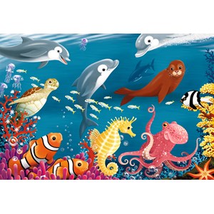 Ravensburger (05456) - "Ocean Life" - 24 pezzi