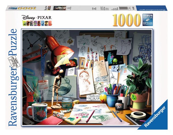 Ravensburger (19432) - "The Artist's Desk" - 1000 pezzi
