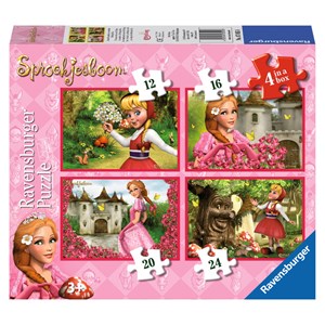 Ravensburger (07055) - "Your girlfriends from the Efteling" - 12 14 20 24 pezzi