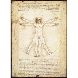 Eurographics (6000-5098) - Leonardo Da Vinci: "The Vitruvian Man" - 1000 pezzi